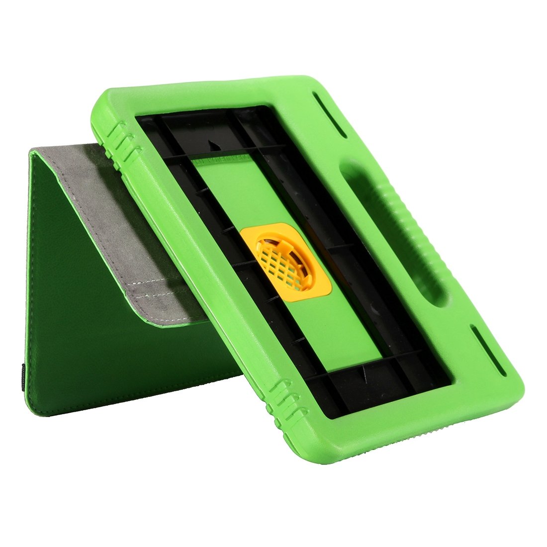 AMZER 360° Flip Leather Case W Handle For Amazon