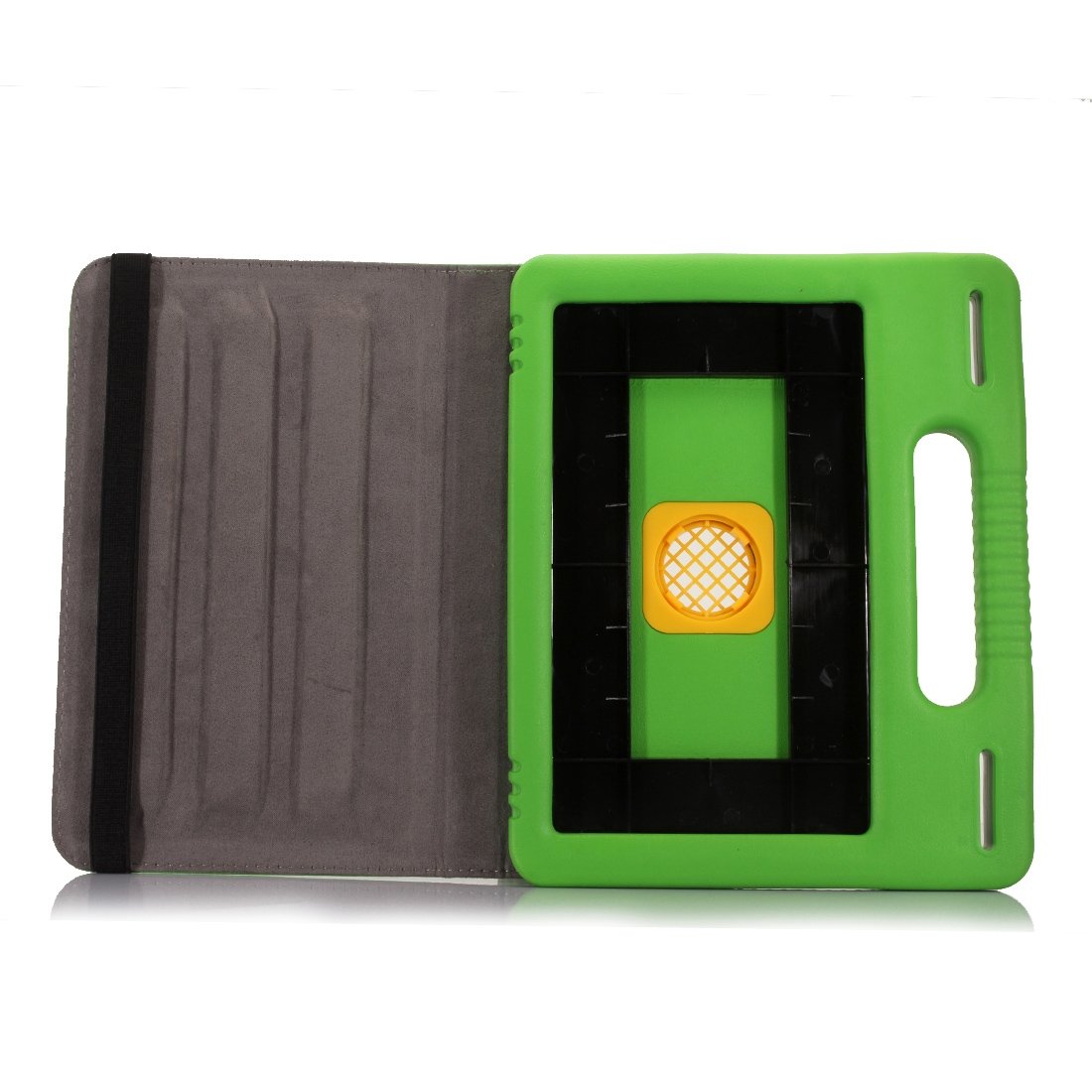 AMZER 360° Flip Leather Case W Handle For Amazon