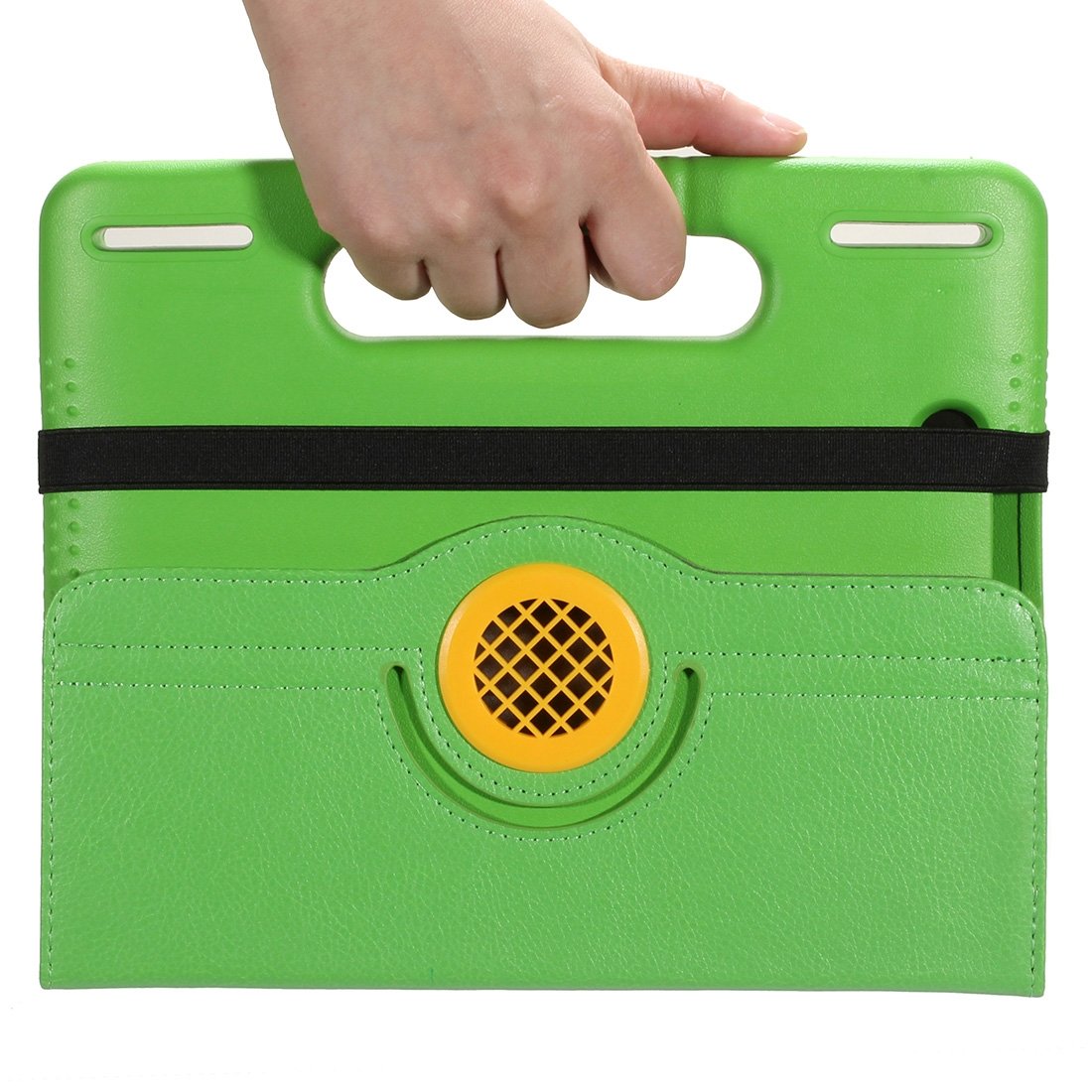 AMZER 360° Flip Leather Case W Handle For Amazon