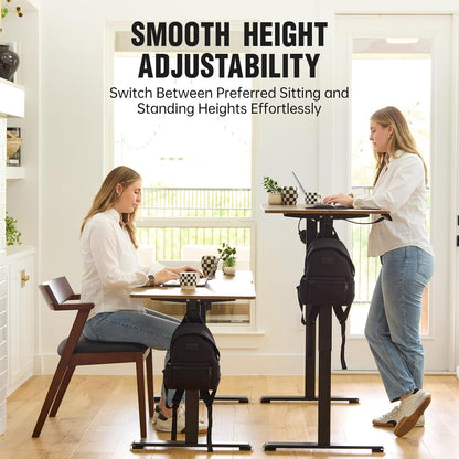 47.2 Inch Electric Standing Desk, Height Adjustable Sit Stand Up,