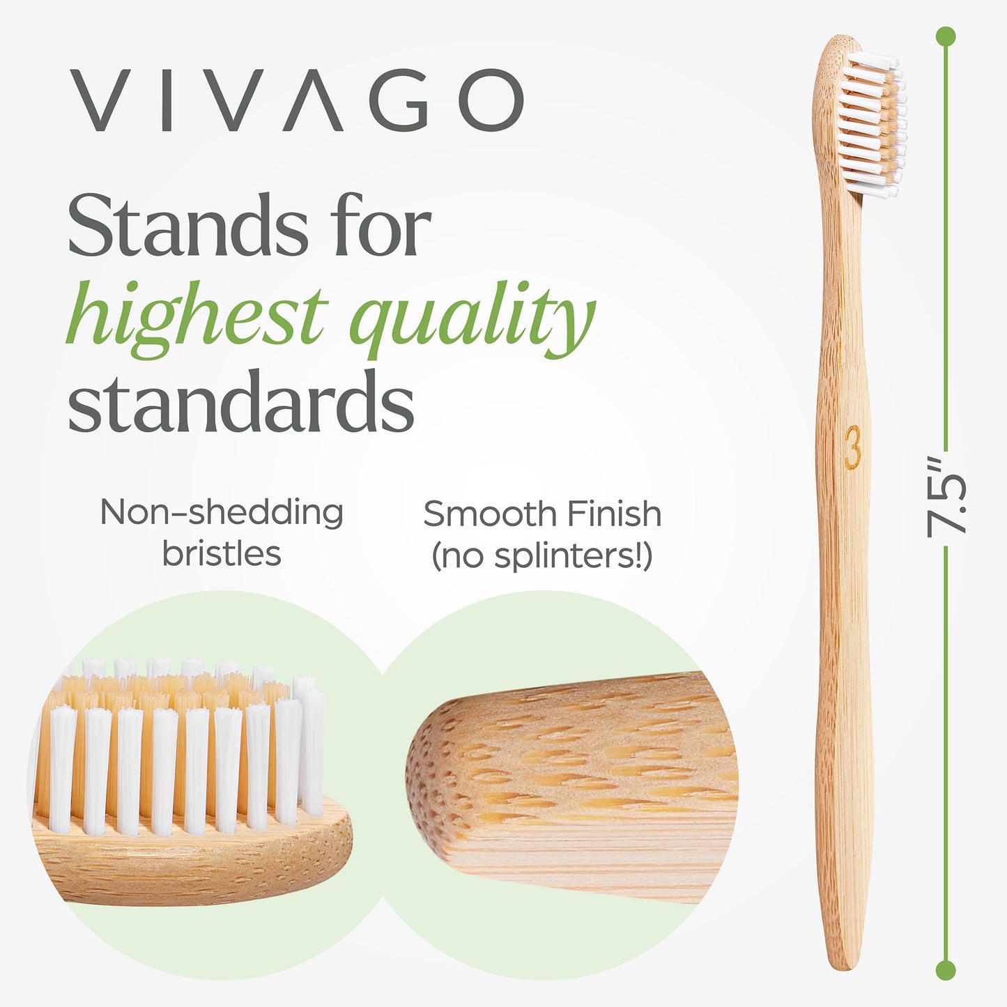 Biodegradable Bamboo Toothbrushes