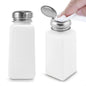 2 PCS Push Down Pump Dispenser for Cleanser Toner Nail Polish Remover