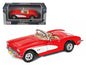 1959 Chevrolet Corvette Convertible Red 1/24 Diecast Model Car by