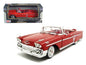 1958 Chevrolet Impala Red 1/24 Diecast Model Car by Motormax