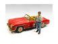 Auto Mechanic Chain Smoker Larry Figurine for 1/24 Scale Models by
