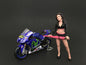 Umbrella Girl I Figure For 1:18 Scale Models by American Diorama