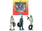Michelle, Meg and Gary Tire Brigade 3 piece Figurine Set 1/24 by
