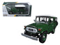 Toyota FJ40 Dark Green with White Top 1/24 Diecast Model Car by