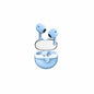 Clear Top Bluetooth Earphone With Charger