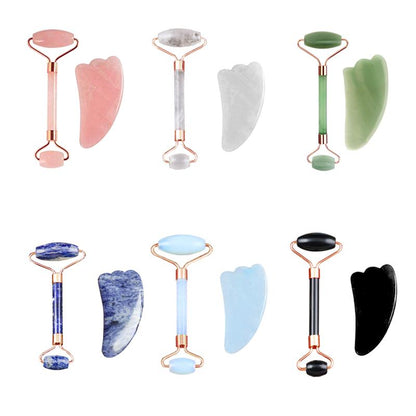 Gemmalina Rock N Roll Natural Gem Rollers and Gem Stones To Grow Young