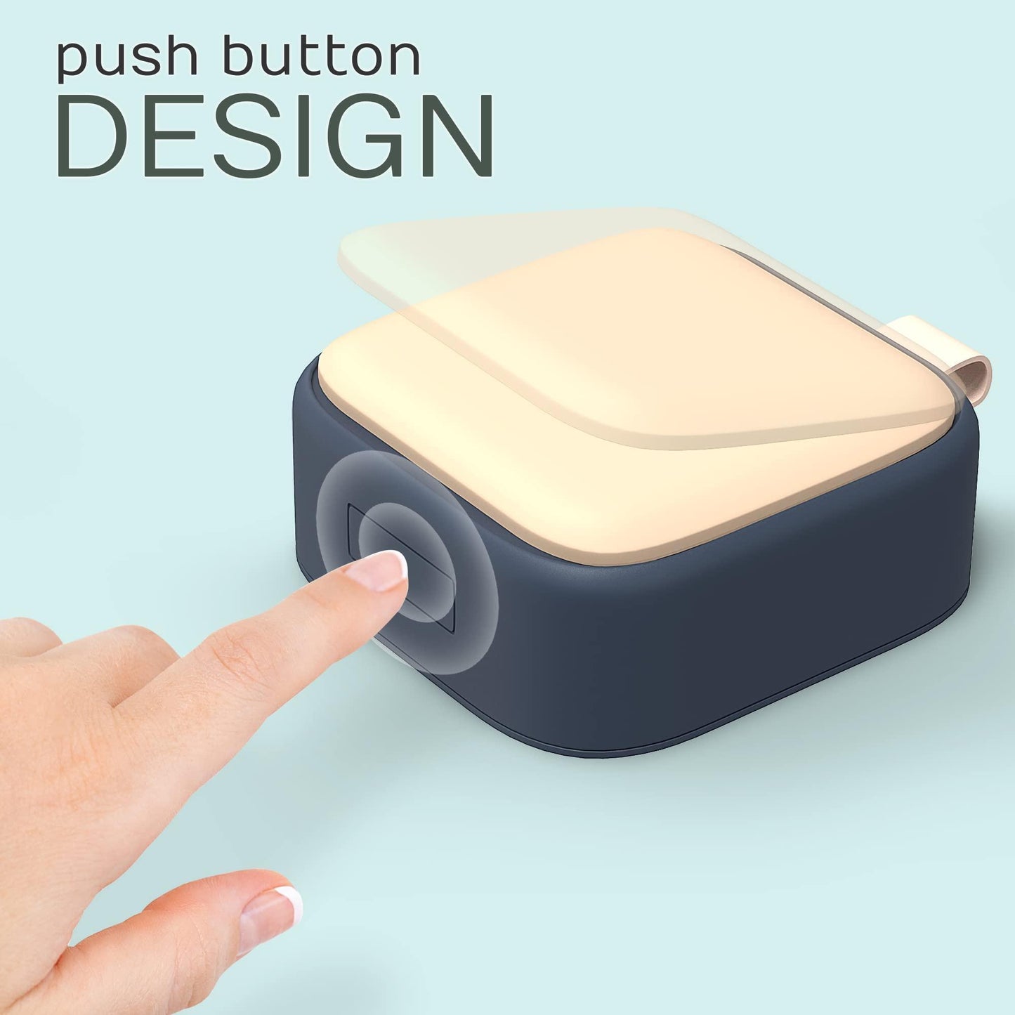 Travel Medicine Pill Organizer Small Pill Box for Purse Mini Pill Case