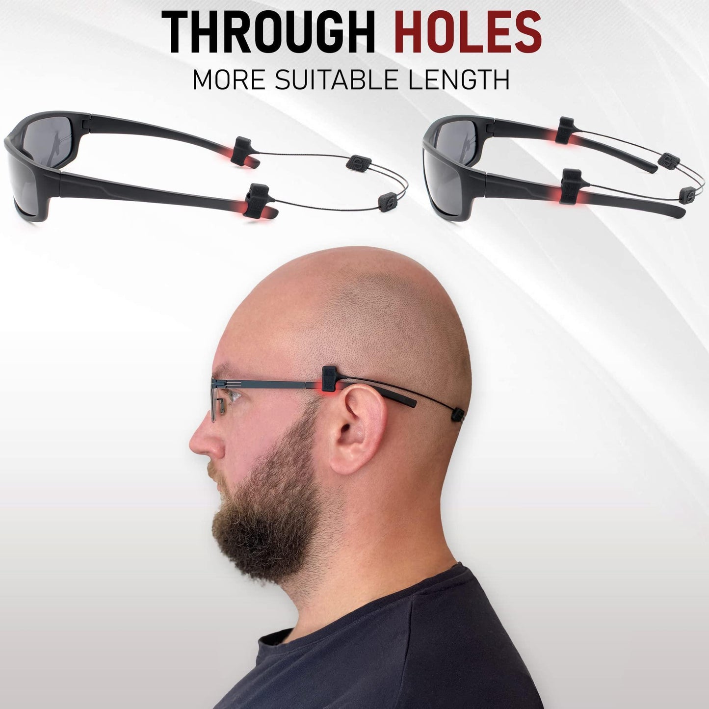 Eye Glasses String Strap Holder   No Tail Sunglass Strap for Men Women