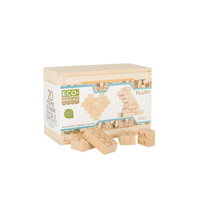 Eco-bricks‚Ñ¢ Plus+ Natural 20pcs