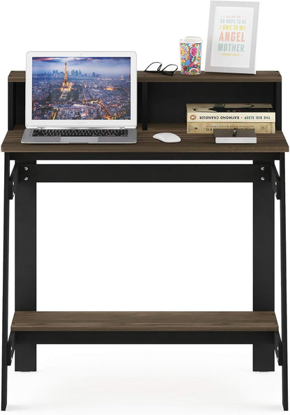 Simplistic a Frame Computer Desk, 17.9"D X 31.6"W X 35.5"H, Columbia