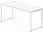 Home Office 55-Inch Large Computer Desk, 24" Deep, White
