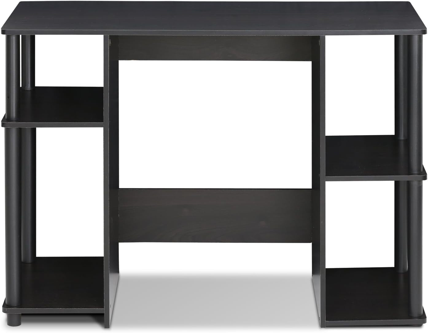 JAYA Computer Study Desk,Open Storage, Espresso