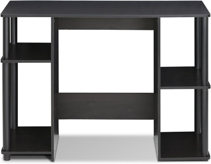 JAYA Computer Study Desk,Open Storage, Espresso