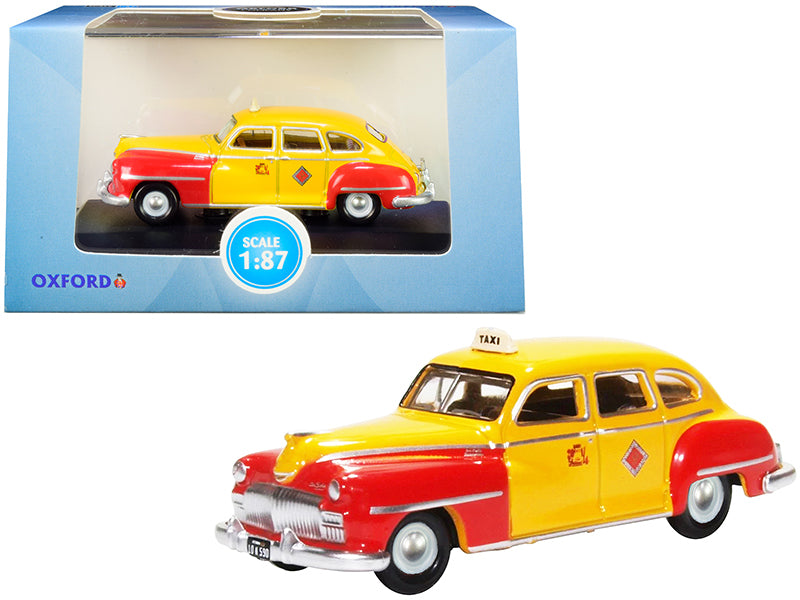 1946-1948 DeSoto Suburban Yellow and Red \San Francisco Taxi\" \"The