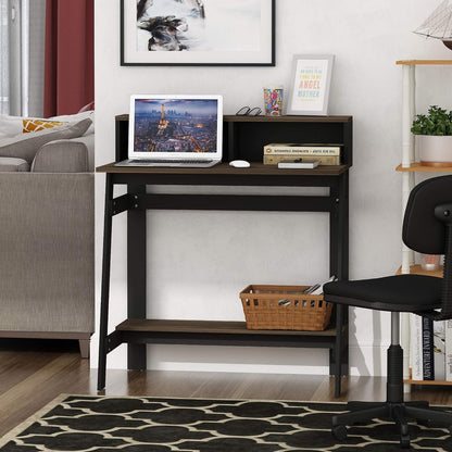 Simplistic a Frame Computer Desk, 17.9"D X 31.6"W X 35.5"H, Columbia