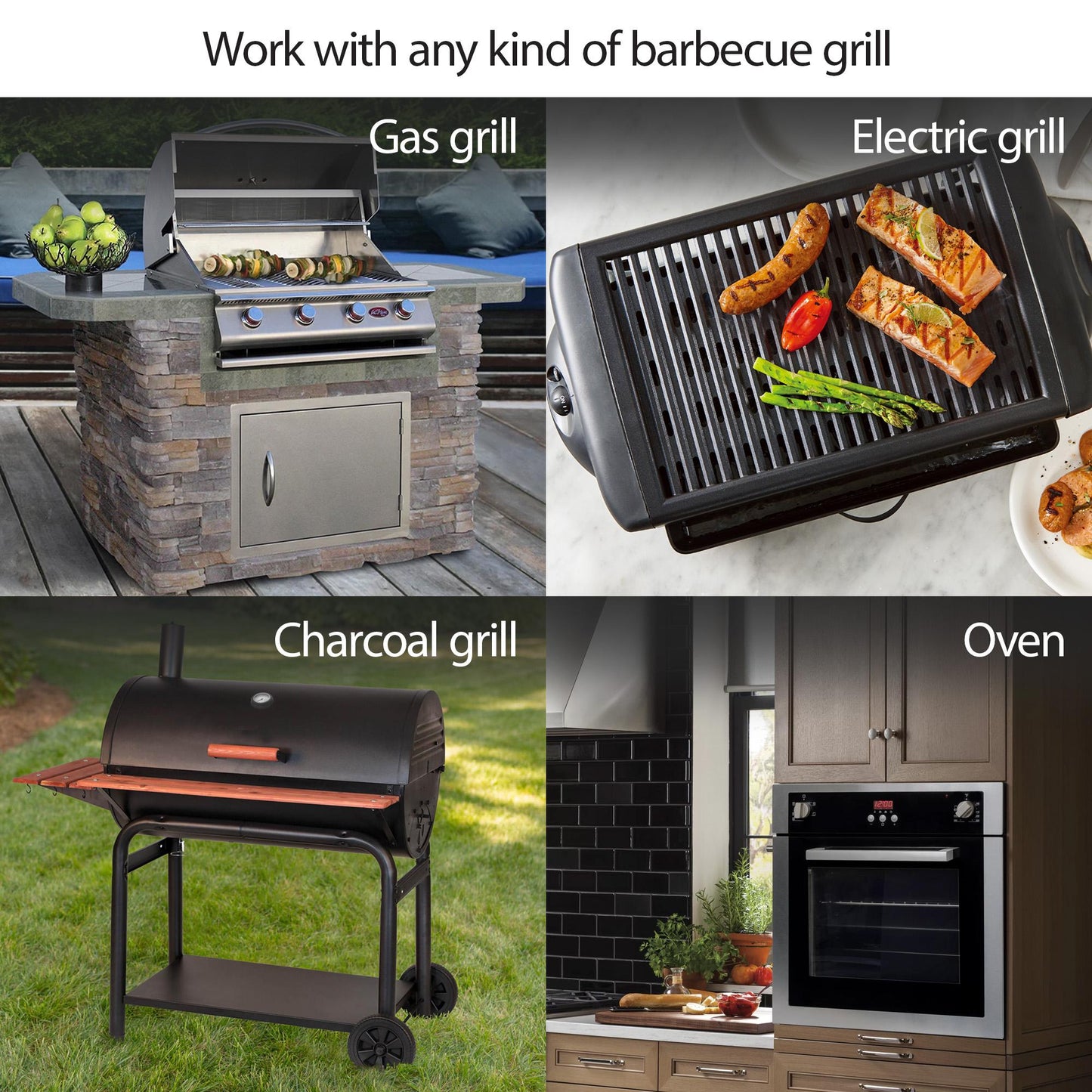 Grill Mat BBQ Pad Non Stick Copper Barbecue Mat Cooking Chef Bake