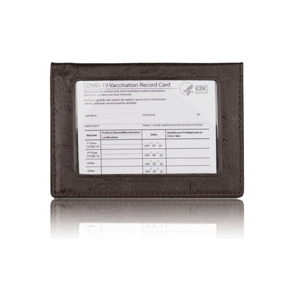 Essential 2 In 1 Vaccination Card And ID Card Holder