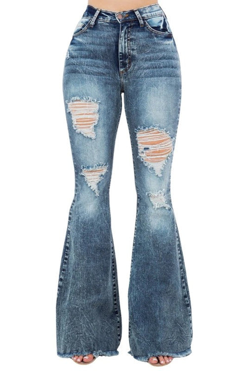 Storm Bell Bottom Jean - Inseam 34