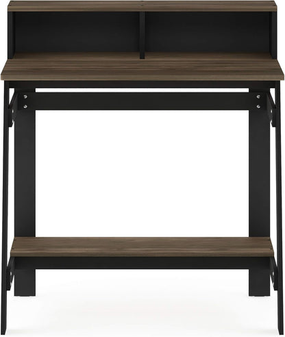 Simplistic a Frame Computer Desk, 17.9"D X 31.6"W X 35.5"H, Columbia