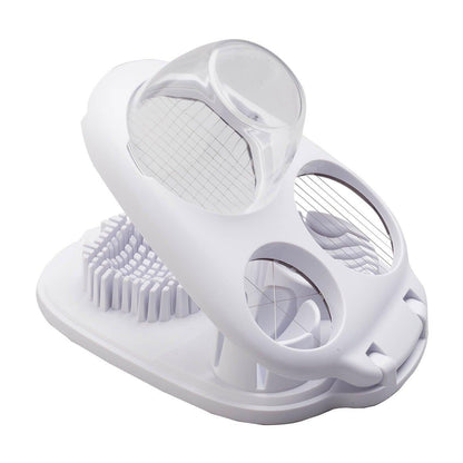 Egg Slicer for Hard Boiled Eggs   3 Slice Modes Handy Heavy Duty