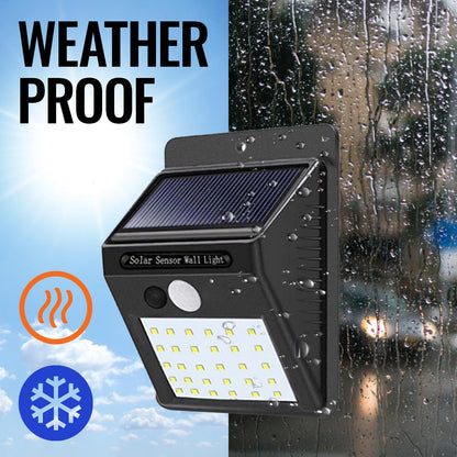 Motion Sensor Light Outdoor Solar Powered Security Lights 10 LED