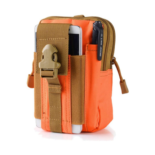 Tactical MOLLE Military Pouch Waist Bag for Hiking, Running and Outdoo