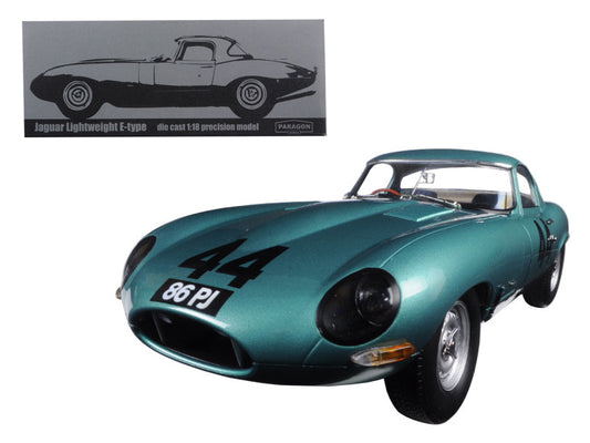 1963 Jaguar Lightweight E-Type #44 \Arkins 86 PJ\" 1/18 Diecast Model