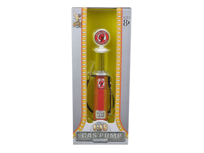 Mohawk Gasoline Vintage Gas Pump Cylinder 1/18 Diecast Replica by Road