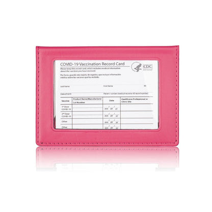 Essential 2 In 1 Vaccination Card And ID Card Holder