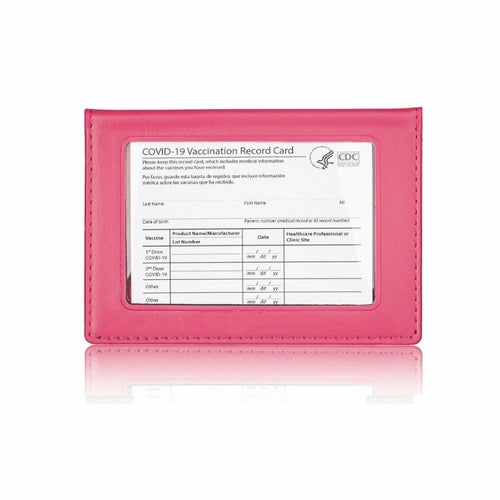 Essential 2 In 1 Vaccination Card And ID Card Holder
