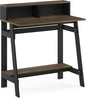 Simplistic a Frame Computer Desk, 17.9"D X 31.6"W X 35.5"H, Columbia