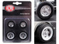 Chrome Salt Flat Wheel and Tire Set of 4 pieces from \1932 Ford 5