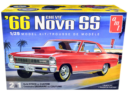 Skill 2 Model Kit 1966 Chevrolet Nova SS 2-in-1 Kit 1/25 Scale Model