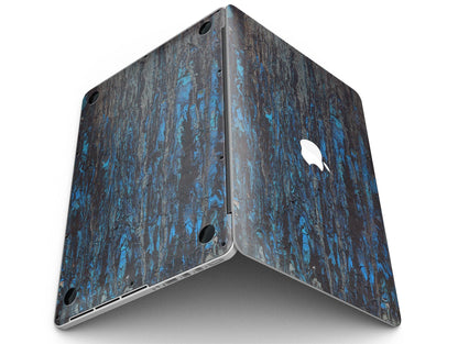 Abstract Wet Paint Dark Blues v2 - MacBook Pro with Retina Display