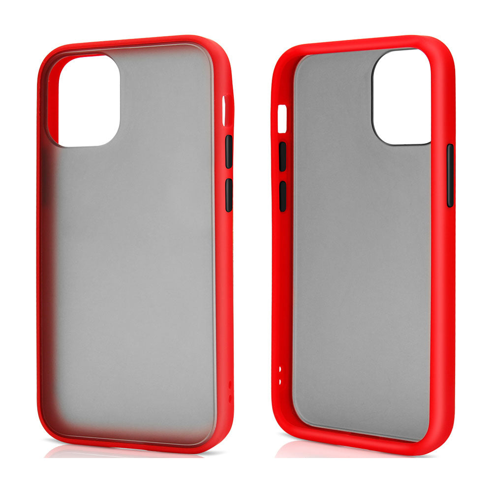 KIKO Slim Matte Hybrid Bumper Case for Apple iPhone 13 Pro Max [6.7]
