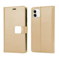 Multi Pockets Leather Wallet Case with Strap for iPhone 13 Pro Max