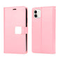 Multi Pockets Leather Wallet Case with Strap for iPhone 13 Pro Max