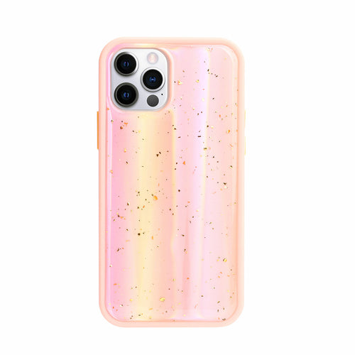 Shiny Glossy Design Armor Hybrid Protective Case for iPhone 12 / 12
