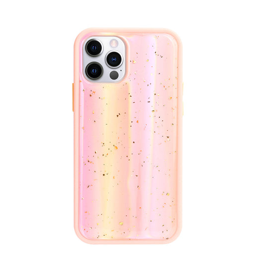 Shiny Glossy Design Armor Hybrid Protective Case for iPhone 12 / 12