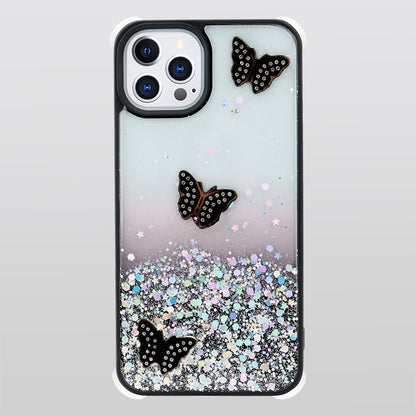 KIKO Glitter Jewel Diamond Armor Case Cover for iPhone 13 Pro Max