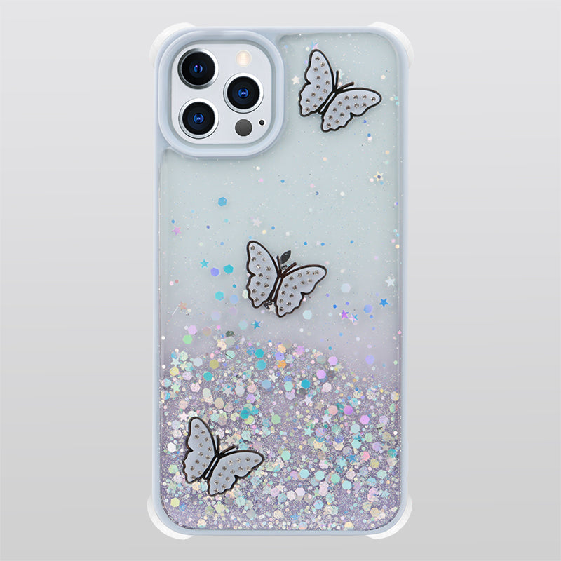 KIKO Glitter Jewel Diamond Armor Case Cover for iPhone 13 Pro Max