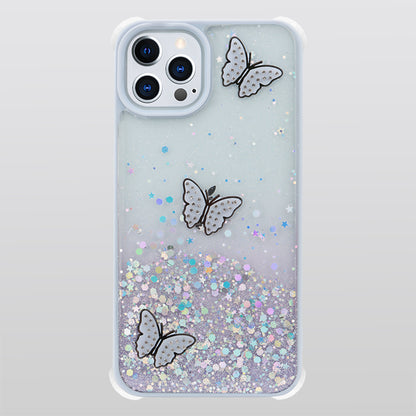 KIKO Glitter Jewel Diamond Armor Case Cover for iPhone 13 Pro Max