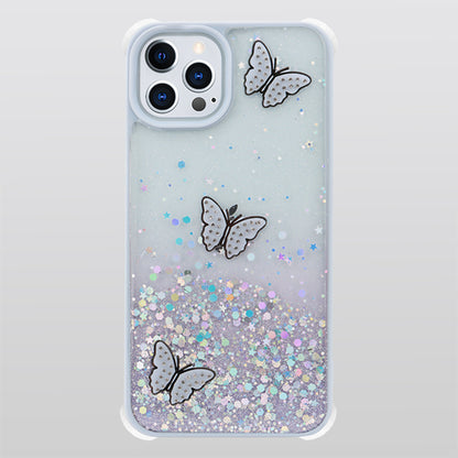 KIKO Glitter Jewel Diamond Armor Case Cover for iPhone 13 Pro Max