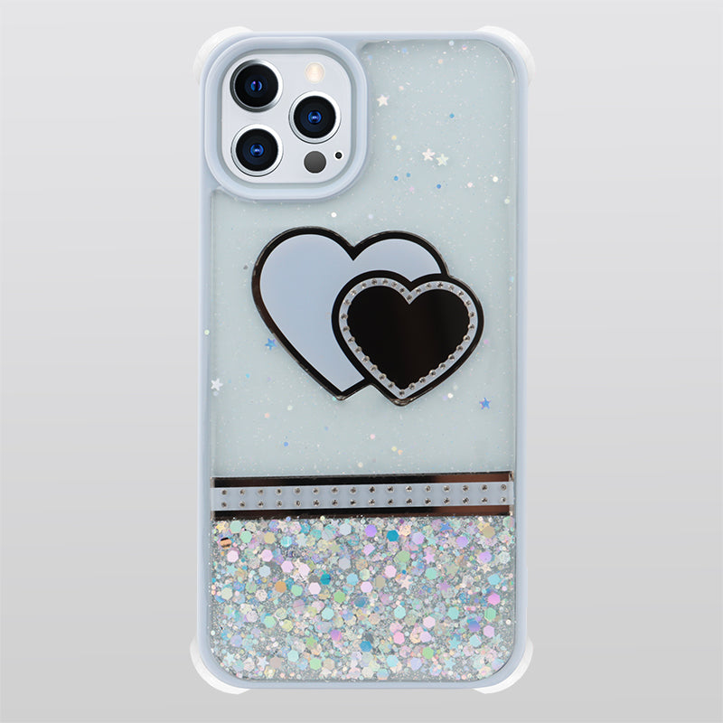 KIKO Glitter Jewel Diamond Armor Case Cover for iPhone 13 Pro Max