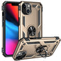 KIKO Tech Armor Ring Stand Grip Case with Metal Plate for iPhone 13