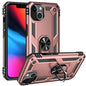 KIKO Tech Armor Ring Stand Case with Metal Plate for iPhone 13 Mini